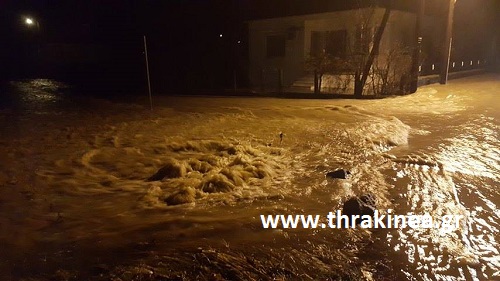 Πλημμύρες στην Ορεστιάδα